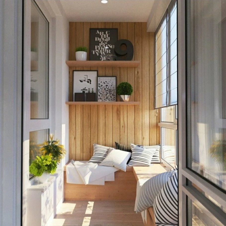 Балкон в марокканском стиле