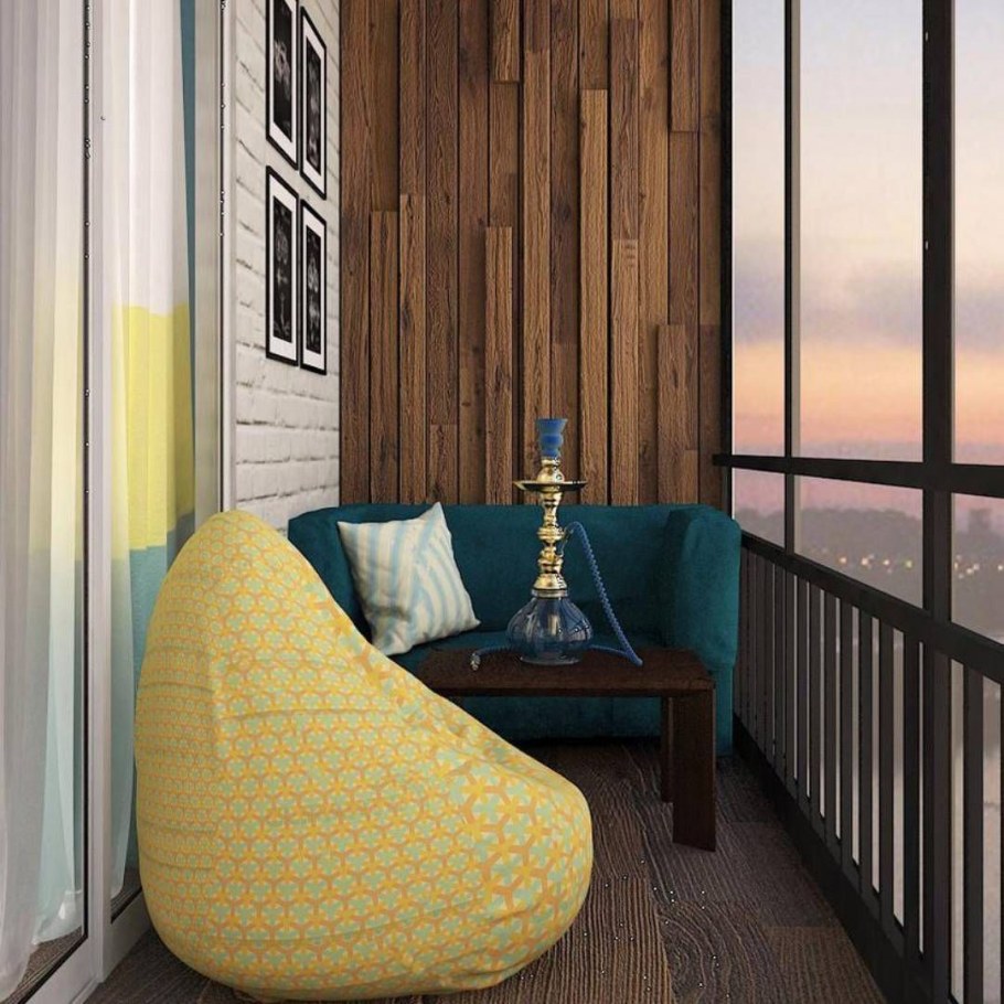 Лоджия с панорамными окнами