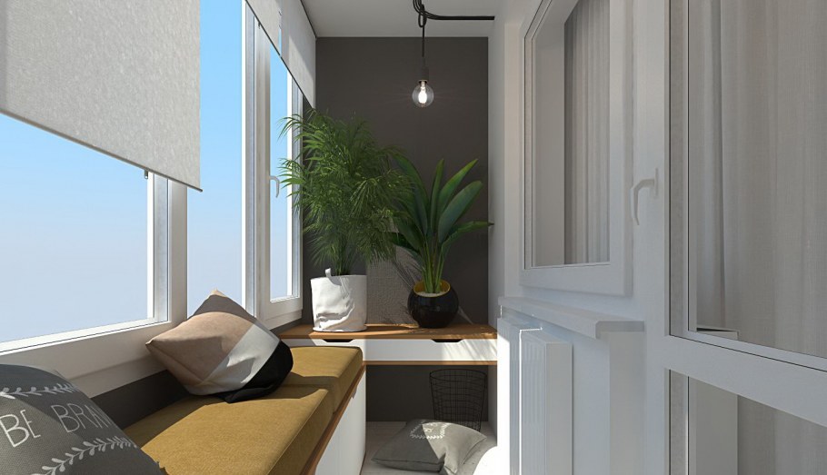 Креативный балкон