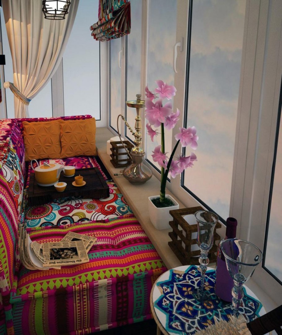 Балкон лофт 3м