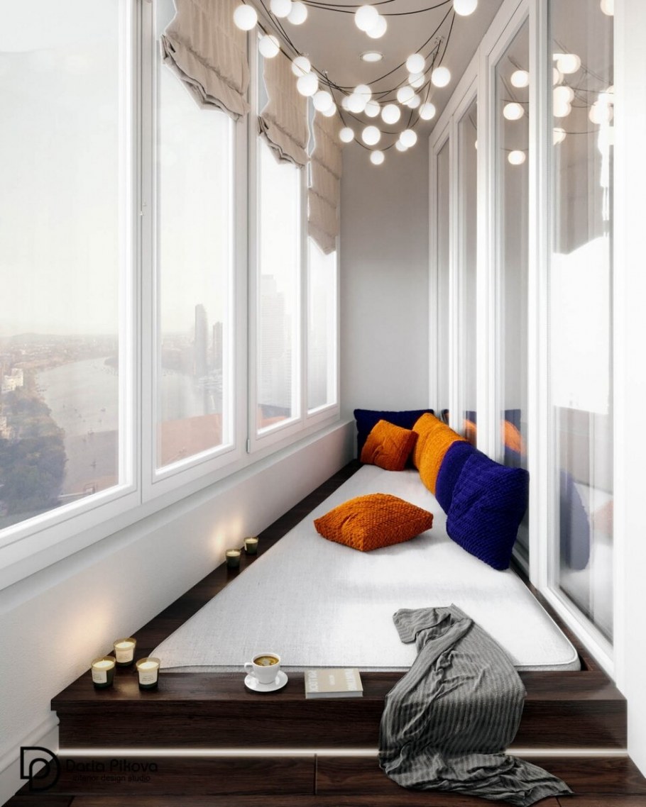 Зашивка балкона