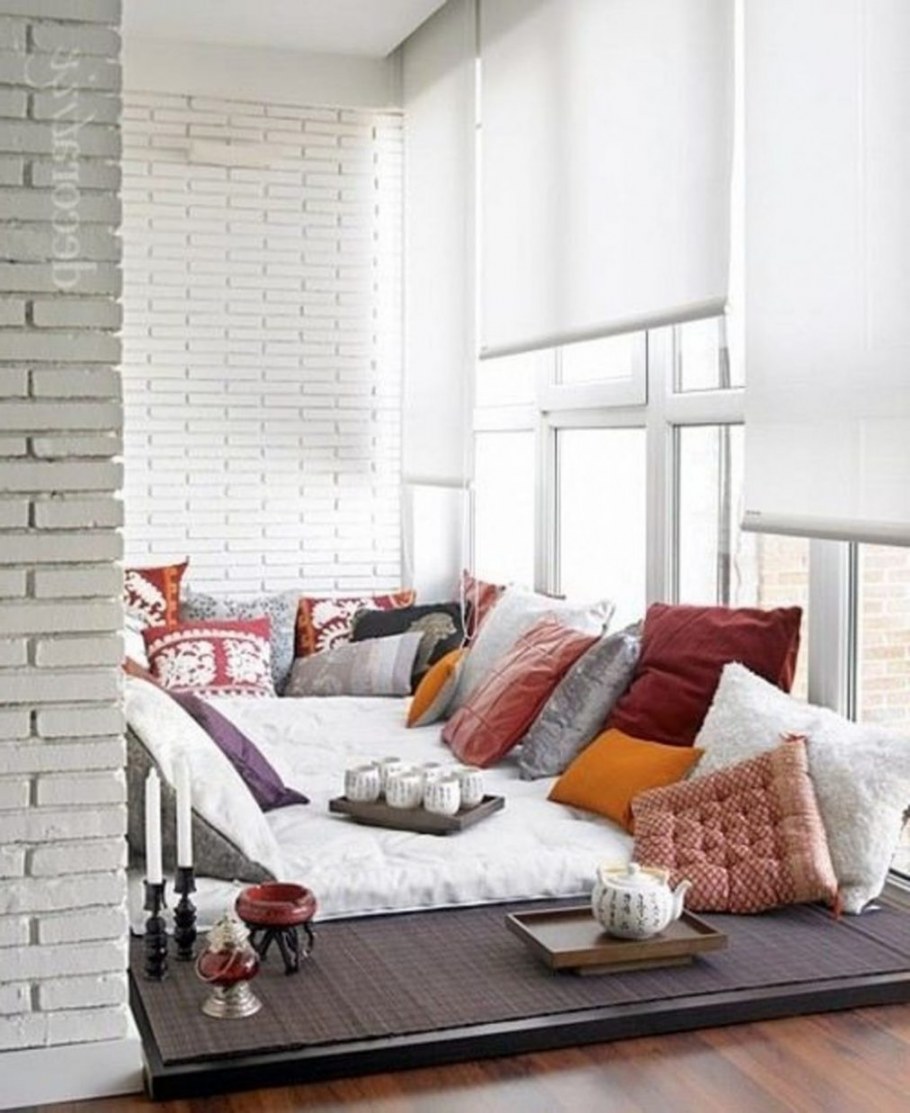 Интерьер балкона