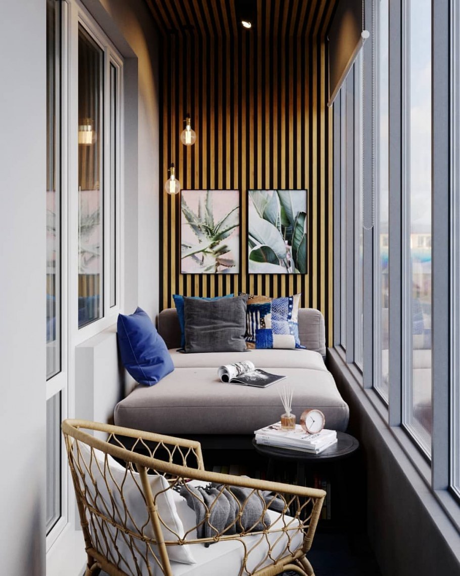 Обустроить балкон