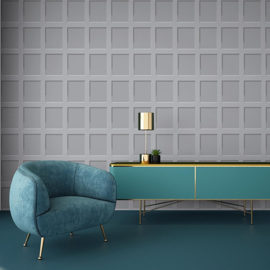 Стеновая панель волна