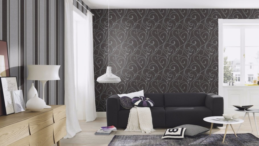 Обои Marburg ornamental Home XXL В интерьере