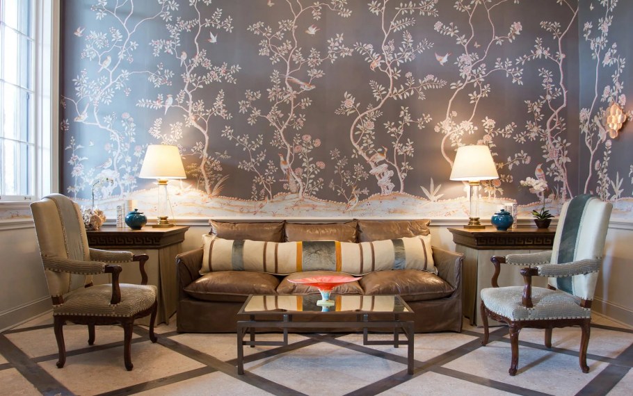 Модные расцветки обоев