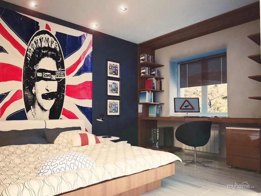 Спальня лофт (Ивару)