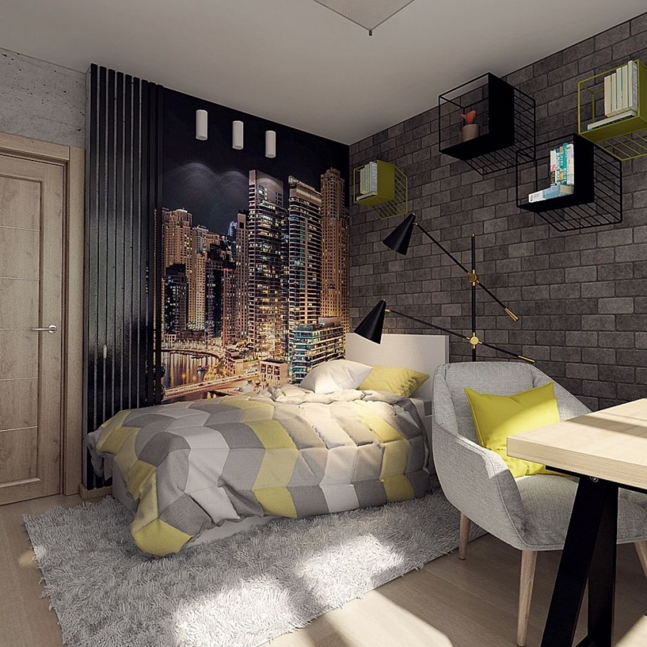 Интерьер спален для мальчиков