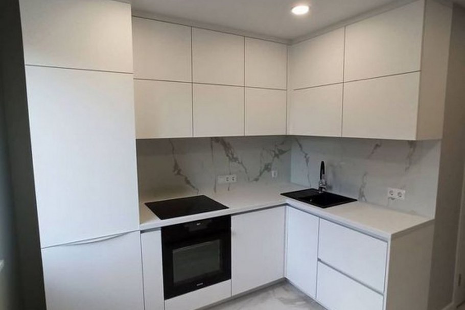 Кухни икеа с интегрированными ручками