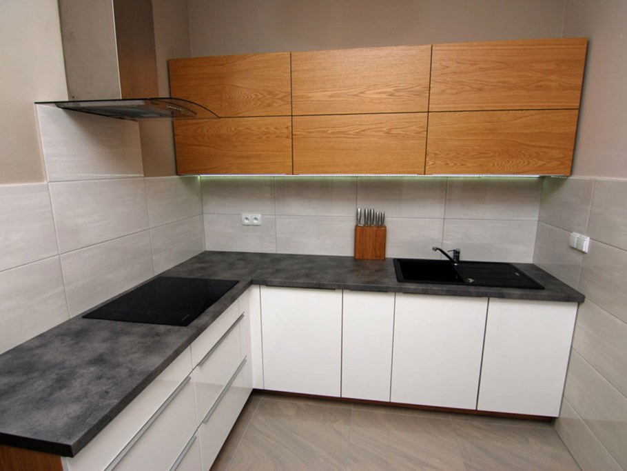 Кухня без ручек