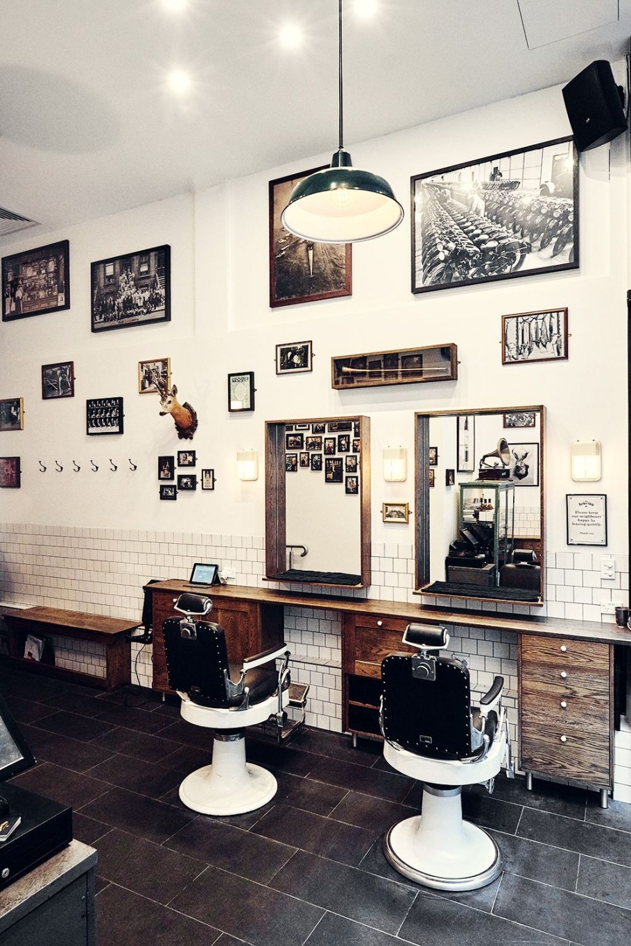Интерьер советских парикмахерских