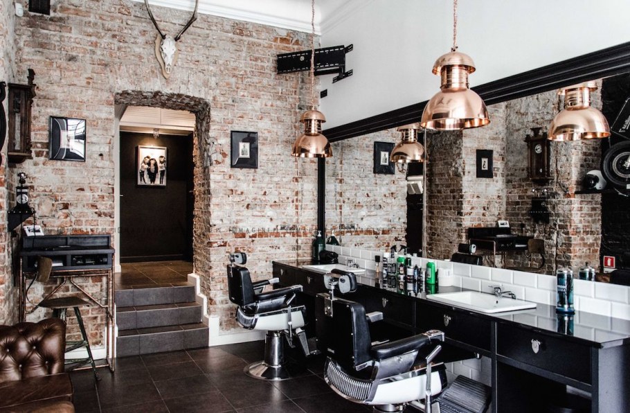 Салон красоты в ретро стиле