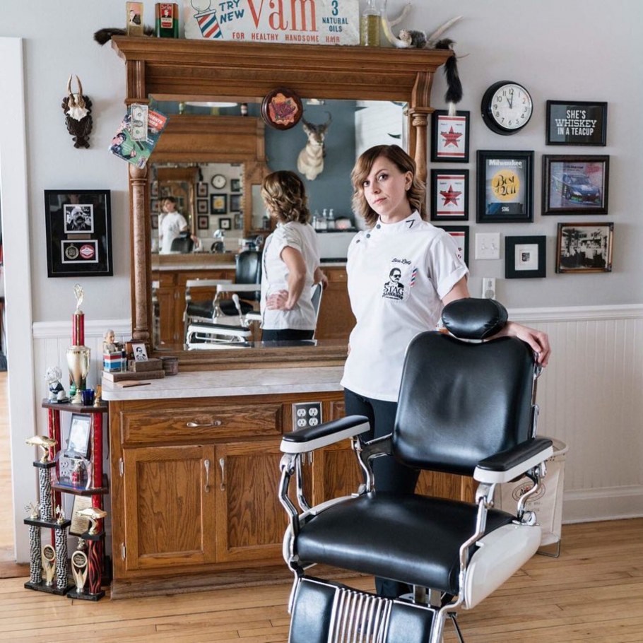 Салон красоты в ретро стиле