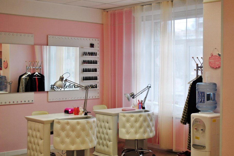 Шторы для парикмахерской