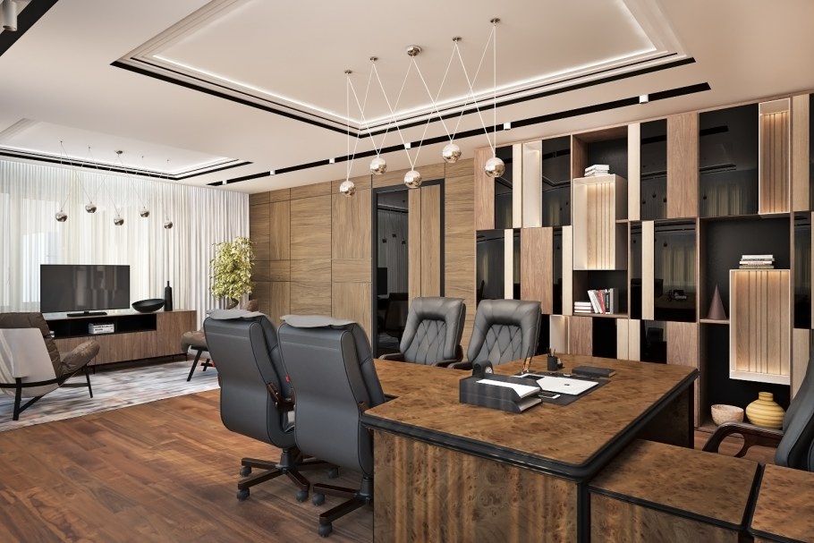 Стильные офисы интерьер