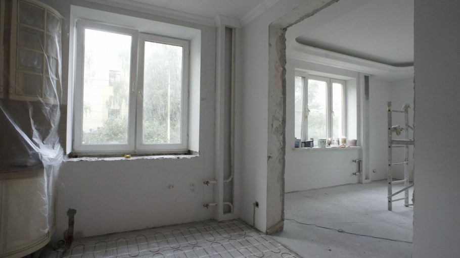 Черновая отделка в новостройке