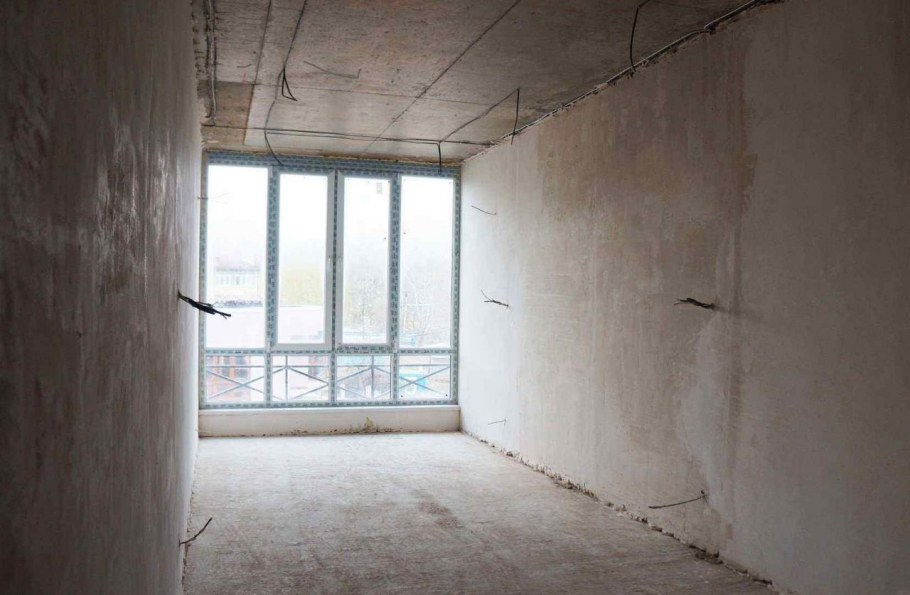 Квартира без черновой отделки