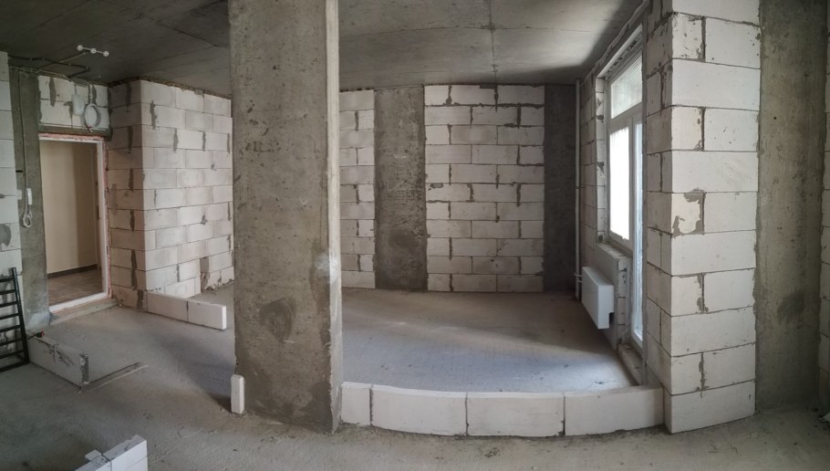 Комната в черновой отделке