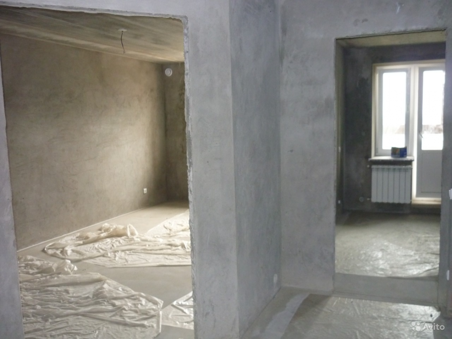 Черновая отделка стен