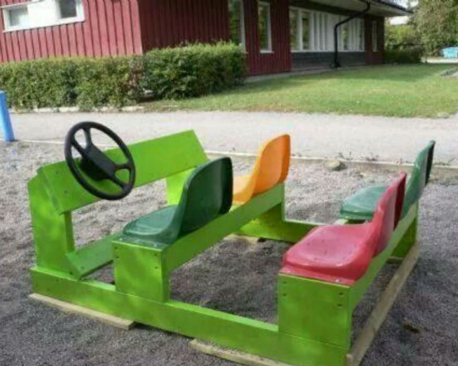 Деревянные постройки для детского сада