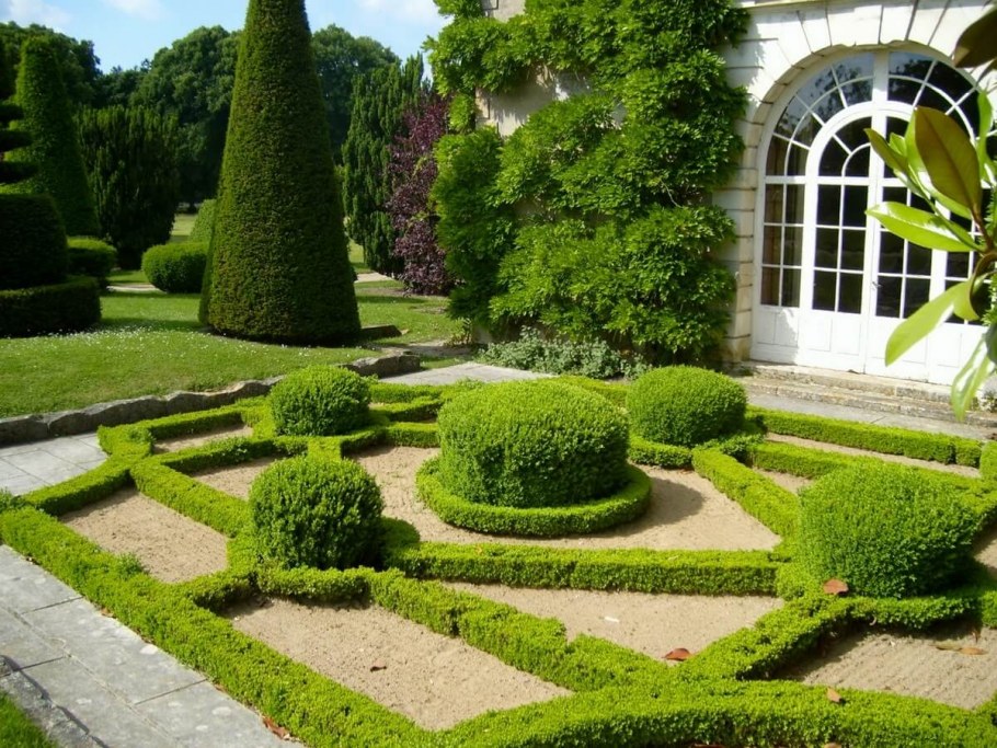 Jardin anglais scheme