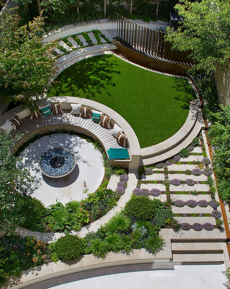 Арт деко в ландшафте