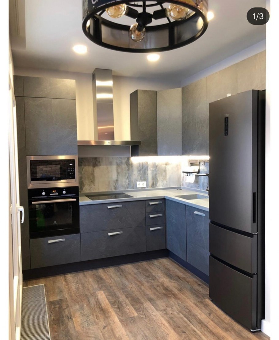 Нестандартные угловые кухни