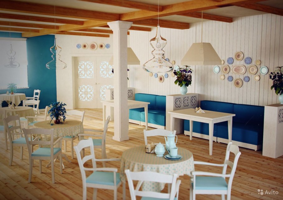 Кофейня в стиле Прованс