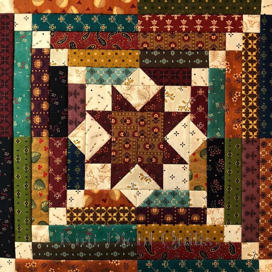 Пэчворк блок квилт
