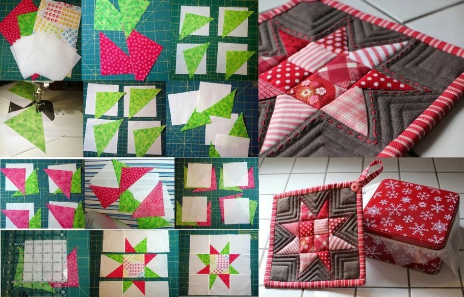 Пэчворк блок квилт