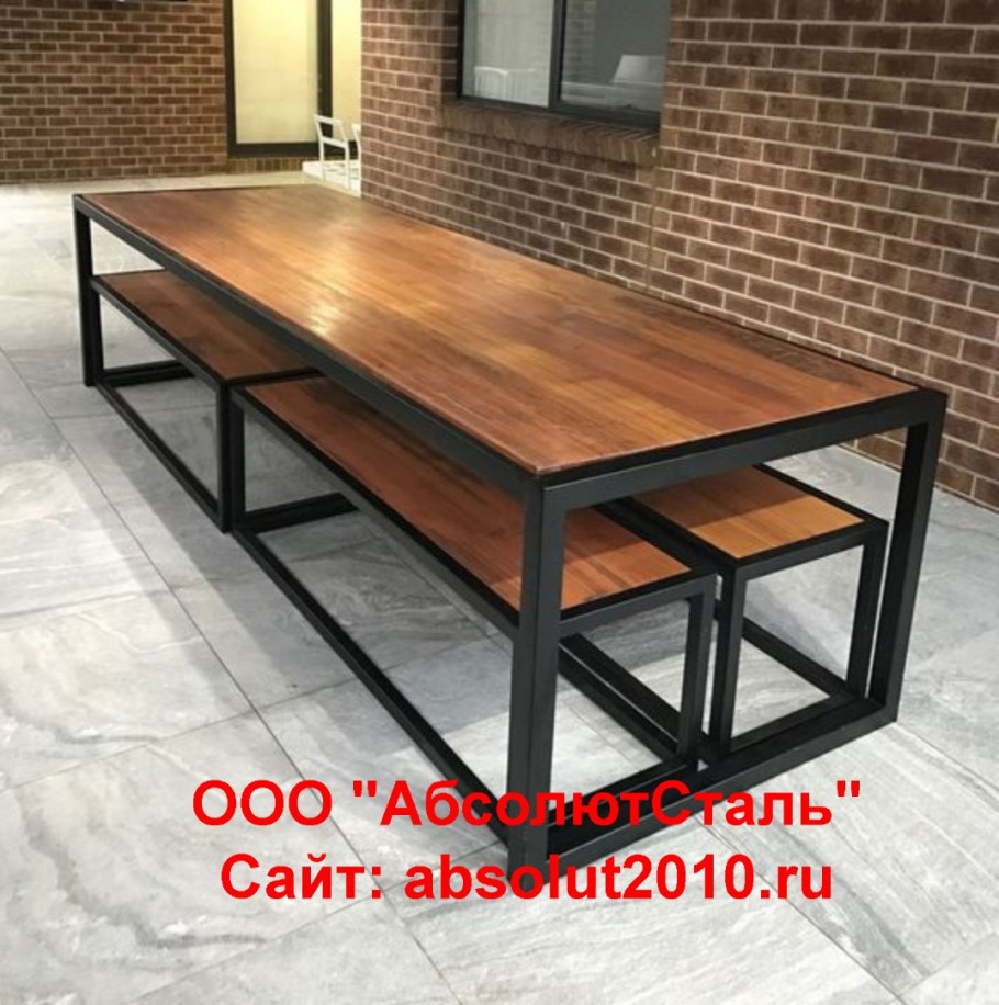Столы в стиле Индастриал лофт
