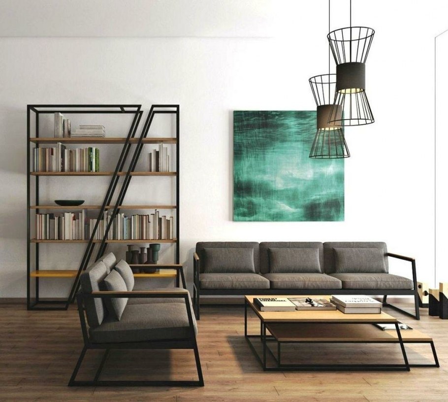 Мебель из металла в стиле лофт