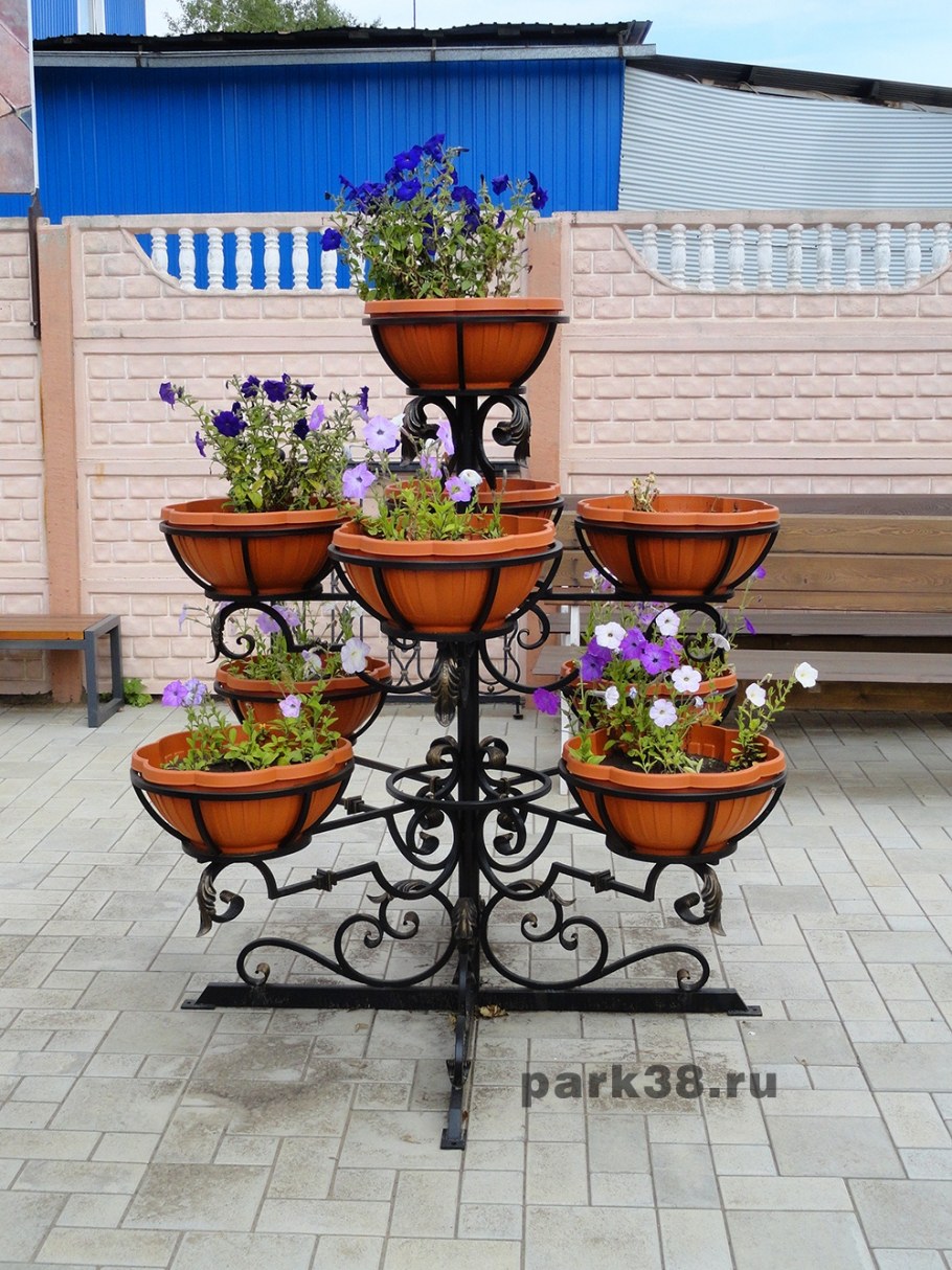 Подвесной цветник