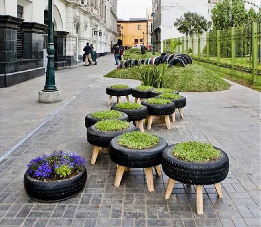 Контейнерное Озеленение однолетниками