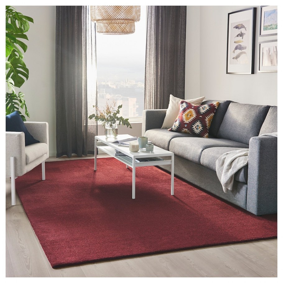 Ковер Торрилд икеа в интерьере