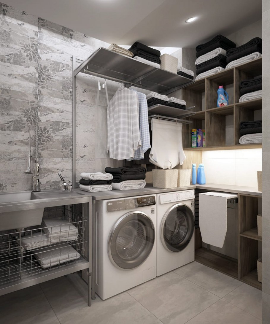 Постирочная и гладильная комната