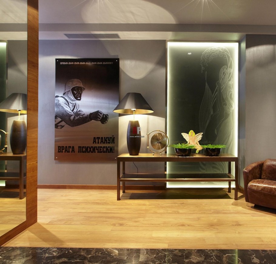 Милитари интерьер квартиры