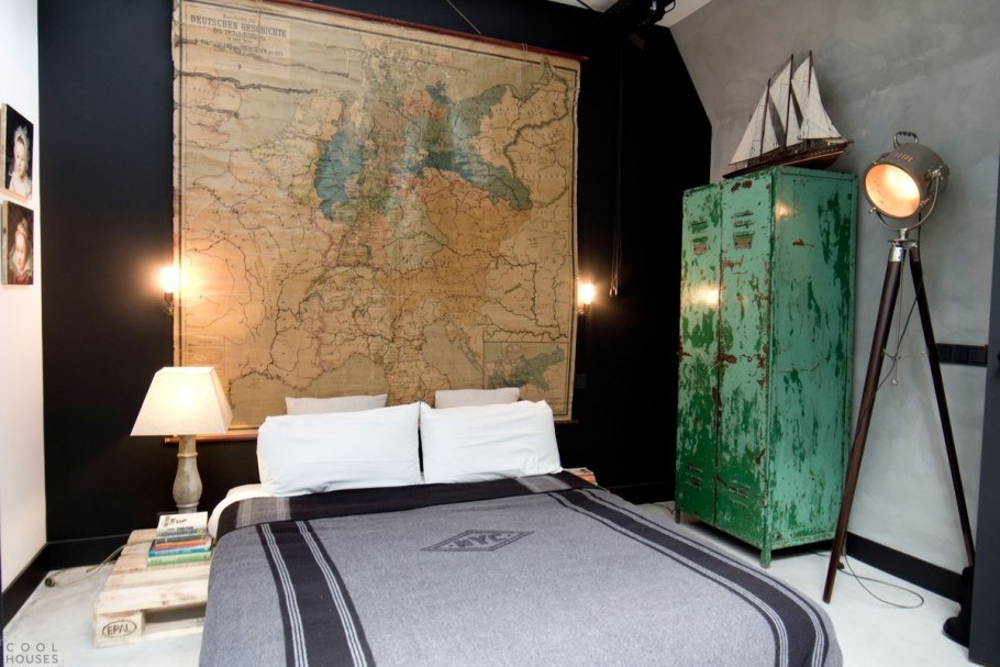 Лофт милитари в интерьере