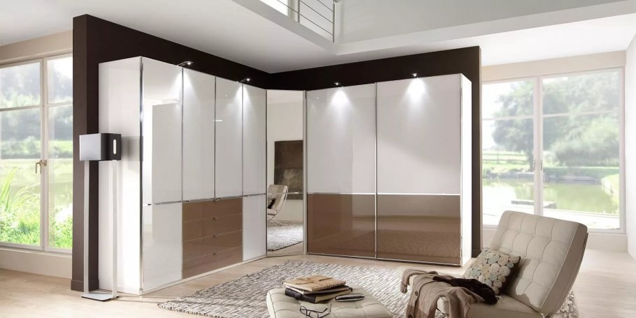 Современные встроенные шкафы