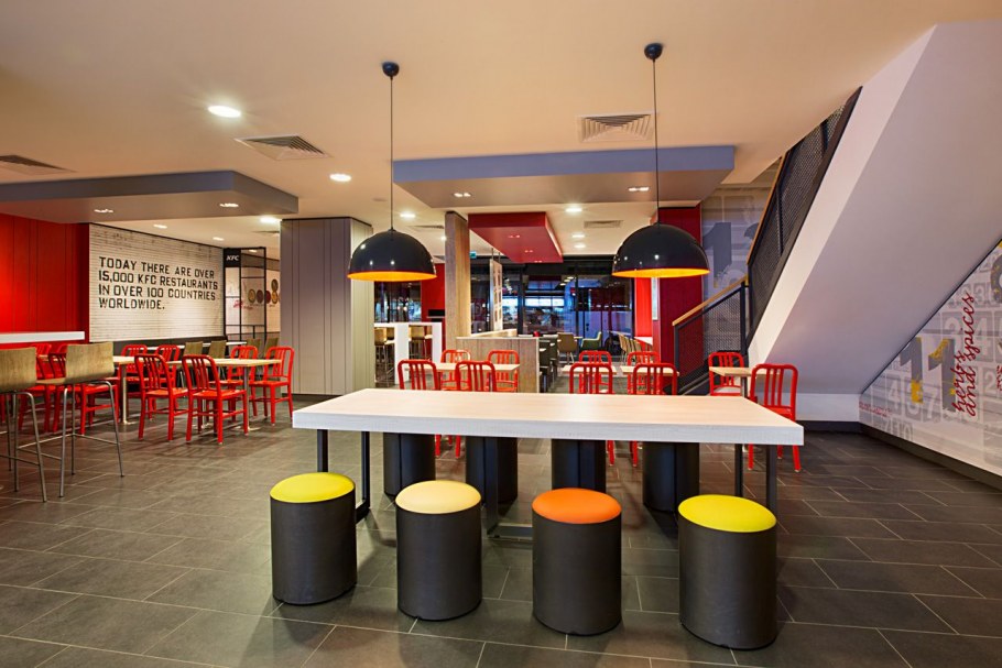 Интерьер мини кафе быстрого питания