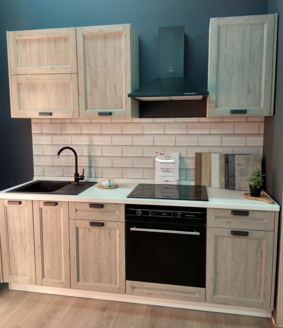 Кухня Марсель белая касторама