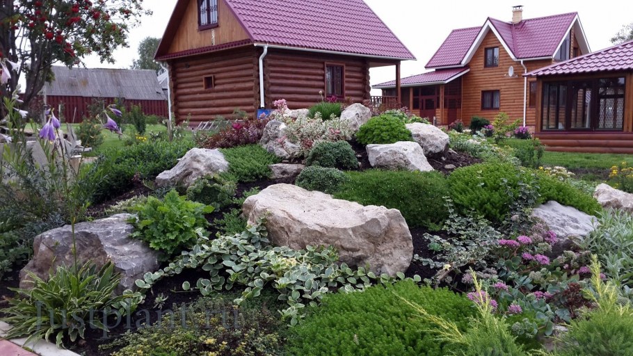 Рокарий в ландшафтном