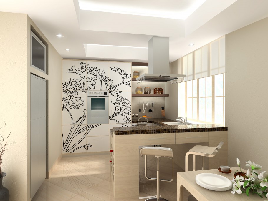 Фисташковые римские шторы