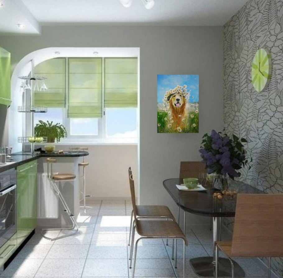 Кухня 6м2 угловая планировка