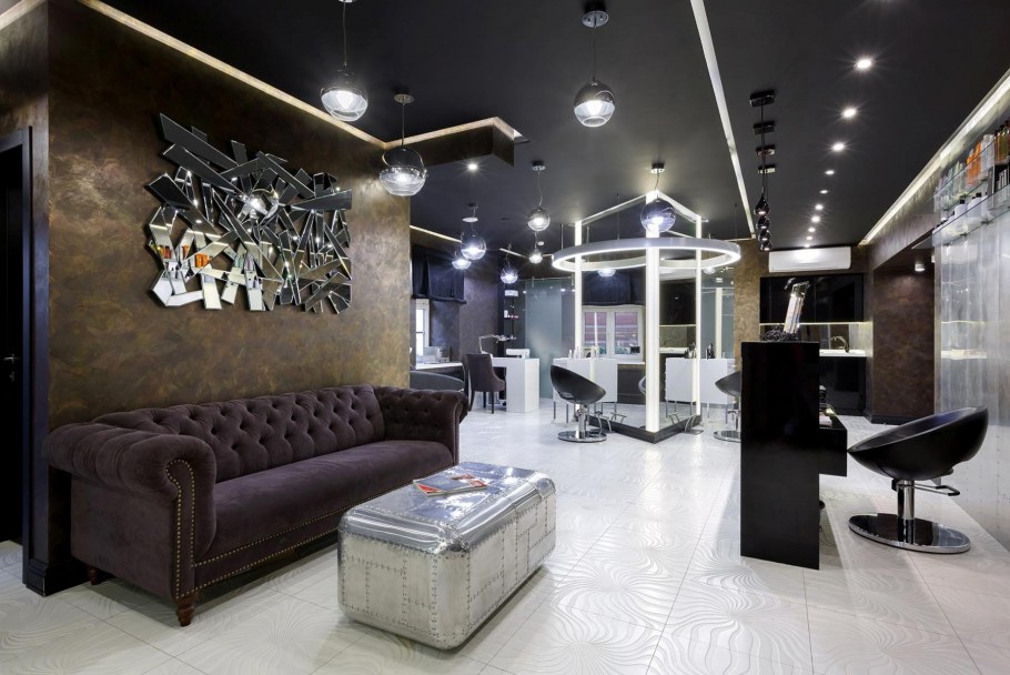 Салон красоты в стиле Хай тек