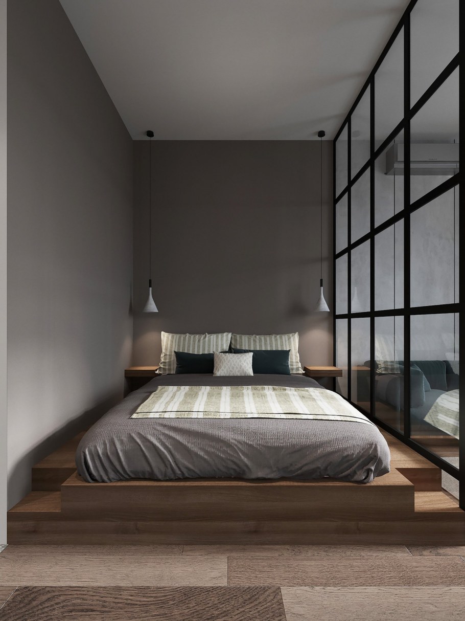 Кровать iz laminata