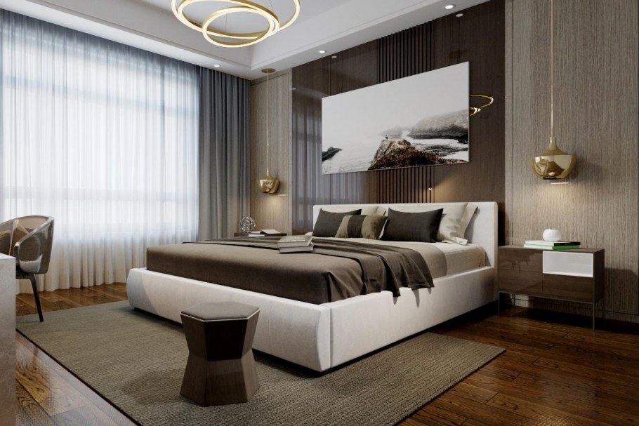 Кровать в стиле Минимализм