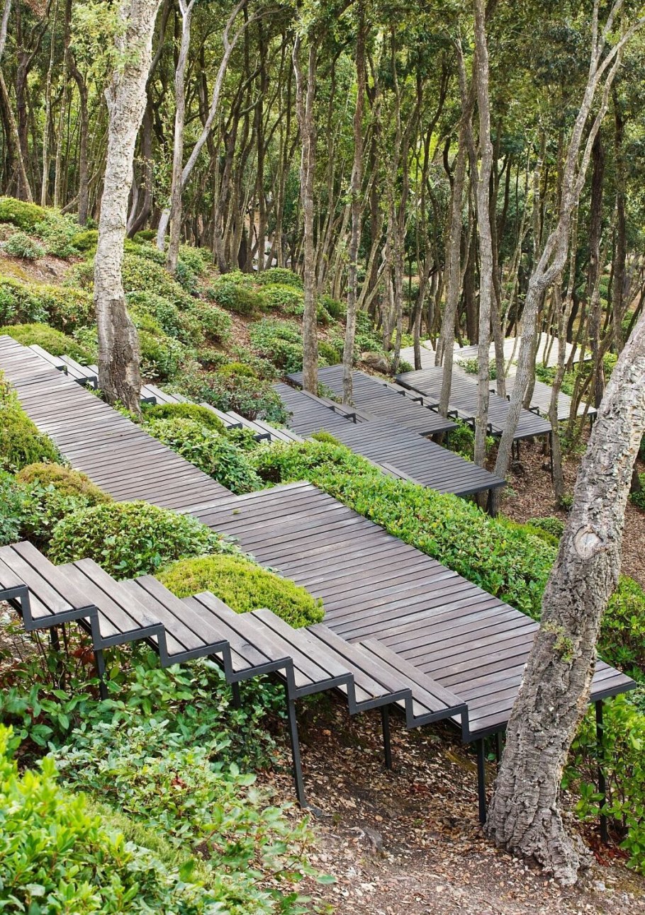 Подпорная стенка сады Возрождения Италия