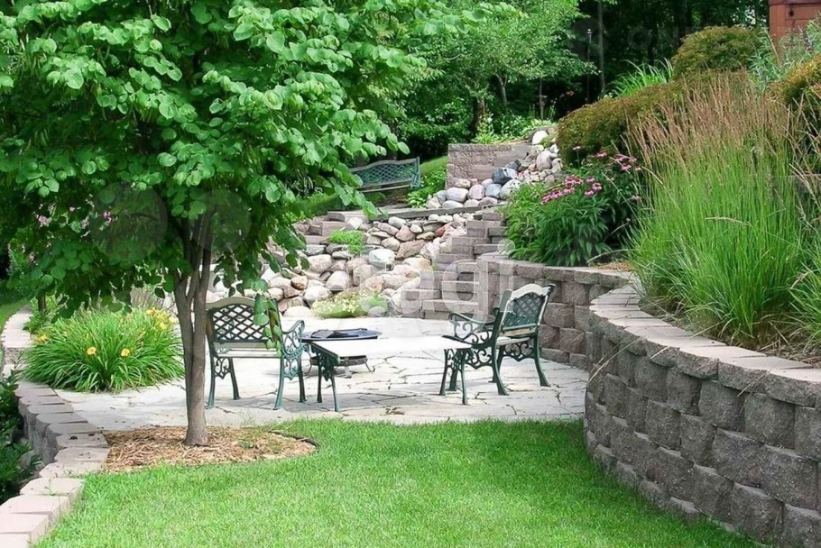 Террасирование склонов холмов