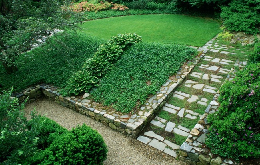 Ландшафт Голландия подпорная стенка